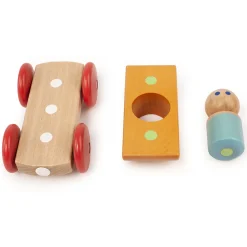 Tegu Orange Magnetic Racer | 3-Piece Set