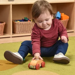 Tegu Orange Magnetic Racer | 3-Piece Set