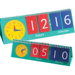 Tell Time Student Flip Chart Set of 10