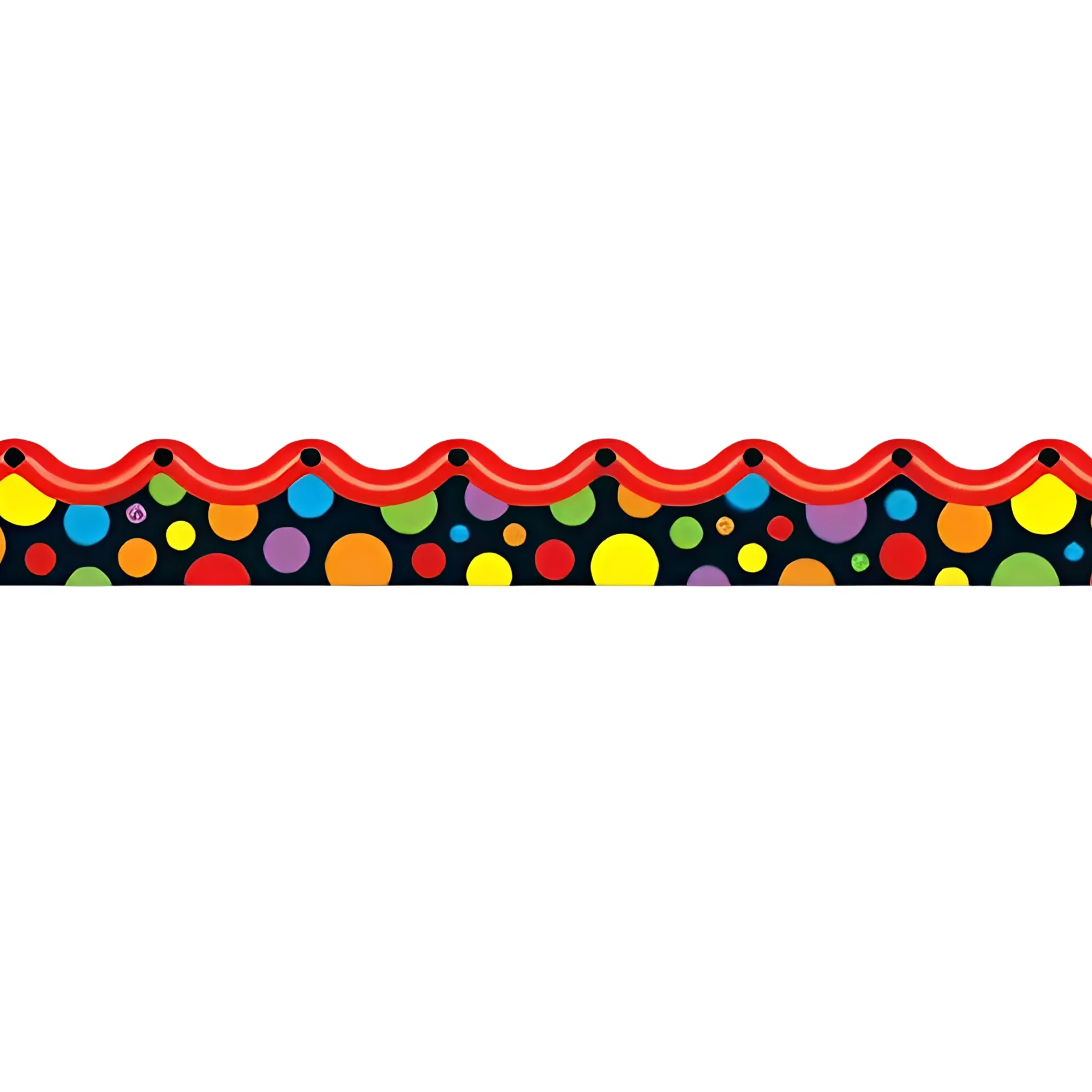 Terrific Trimmers - Bright Rainbow Dots