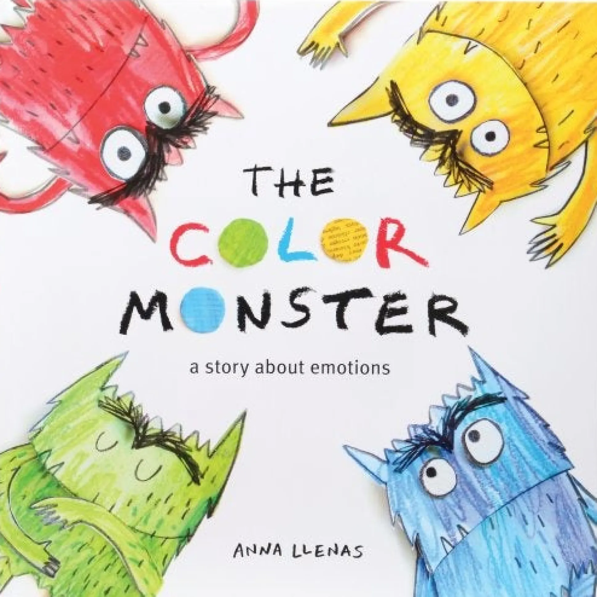 The Color Monster: a story about emotions (Hardcover Book)
