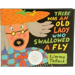 There Was an Old Lady Storytelling Puppet & Book Set | 8-Piece Doll and Finger Puppet Kit*