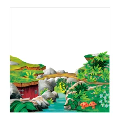The Three Billy Goats Gruff Background & Felt Set
