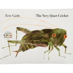The Very Quiet Cricket Hardcover Book by Eric Carle | Preschool Self-Discovery Story