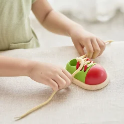 Tie Up Shoe | Multiple Knot Tying Methods | Fine Motor Skill Practice