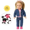 Today's Girl Emma 18" Doll Combo Set with 15-Piece Wardrobe