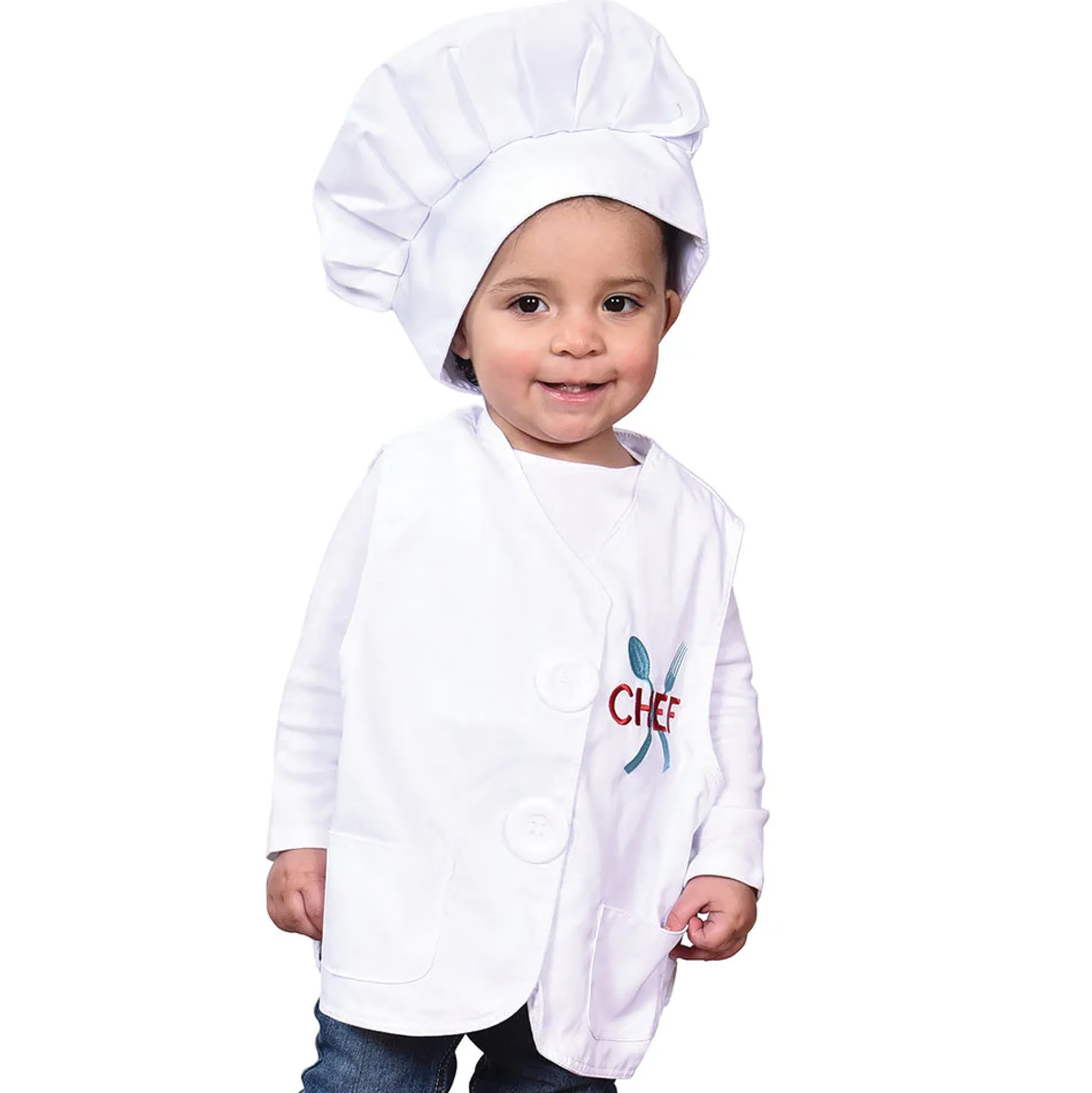Toddler Dress-Up Vests & Hats Collection: Role-Play Set of 5 | Astronaut, Chef, Farmer, Nature Explorer & Pilot