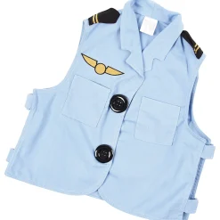 Toddler Dress-Up Vests & Hats Collection: Role-Play Set of 5 | Astronaut, Chef, Farmer, Nature Explorer & Pilot