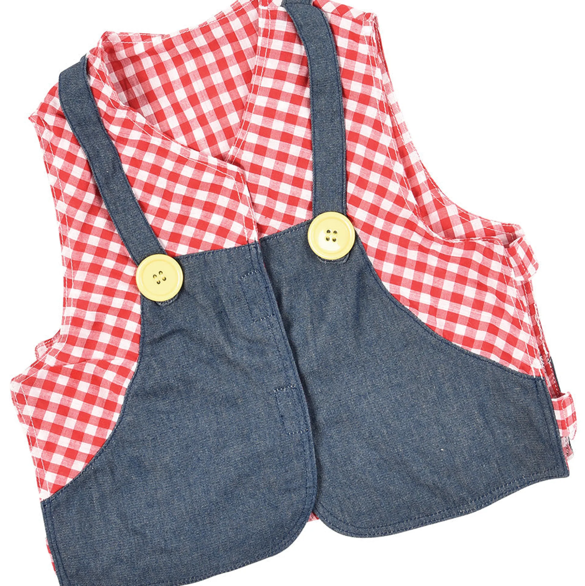 Toddler Farmer Role-Play Vest | Easy Slip-On with Hook & Loop Closures