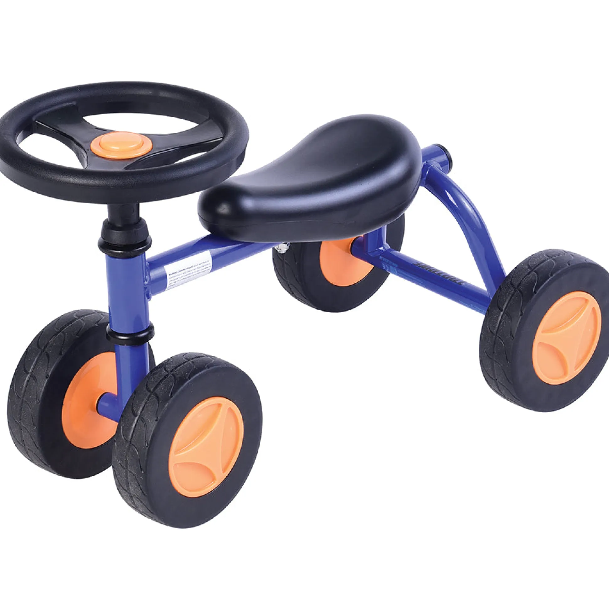 Toddler Trike | Tip-Resistant Foot-to-Floor Ride-On with Steel Frame
