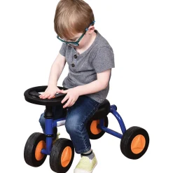 Toddler Trike | Tip-Resistant Foot-to-Floor Ride-On with Steel Frame