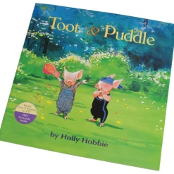 Toot & Puddle Storytime Puppet Set | 2 Hardcover Books & Plush Pig Puppets
