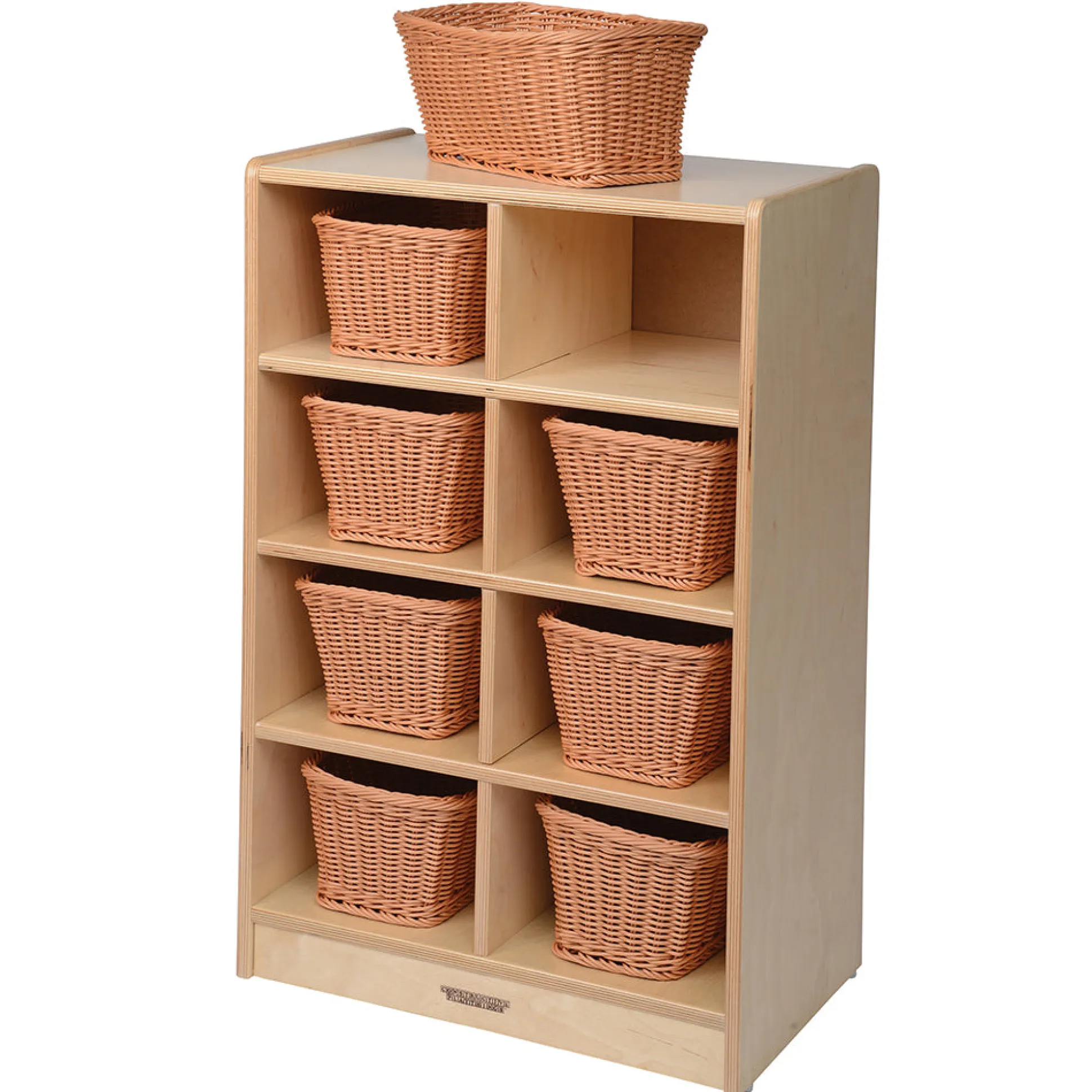 8 Tote Birch Storage Shelf | Durable Classroom Organization