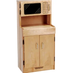 Toy Hutch Cabinet with Microwave | Town & Country Toy Kitchen Playset
