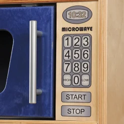Toy Monaco Stove & Microwave Combo | Eco-Friendly Pretend Play Kitchen Accessory