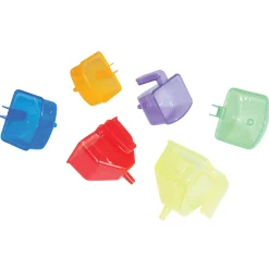 Translucent Funnels with Handles | 6-Piece Water, Sand & Sensory Play Set
