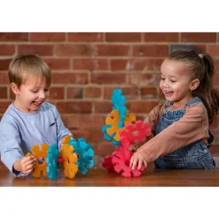 Translucent My First Octoplay Class Set | Toddler Construction & STEM Building Toy with 40 Interlocking Pieces