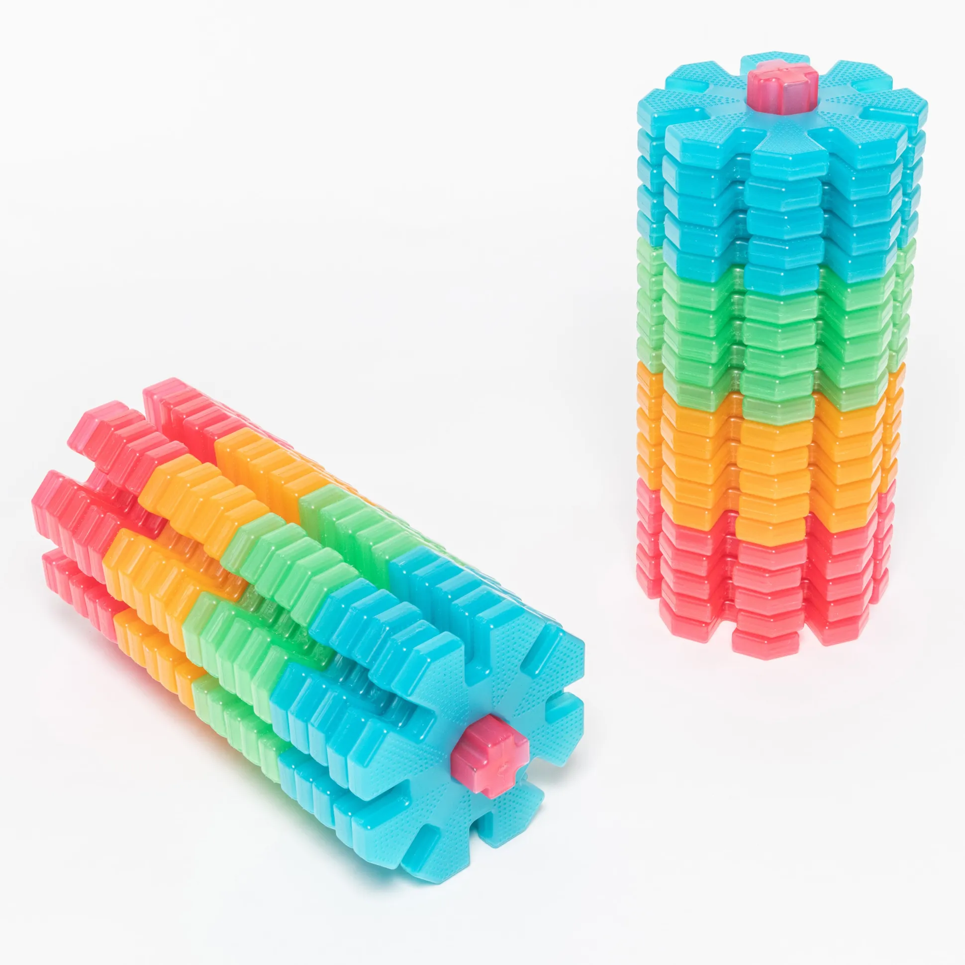 Translucent My First Octoplay Class Set | Toddler Construction & STEM Building Toy with 40 Interlocking Pieces