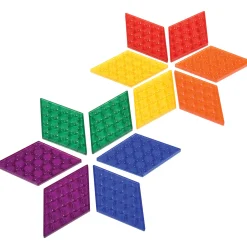 Translucent Sensory Pattern Blocks