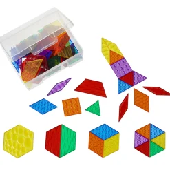 Translucent Sensory Pattern Blocks