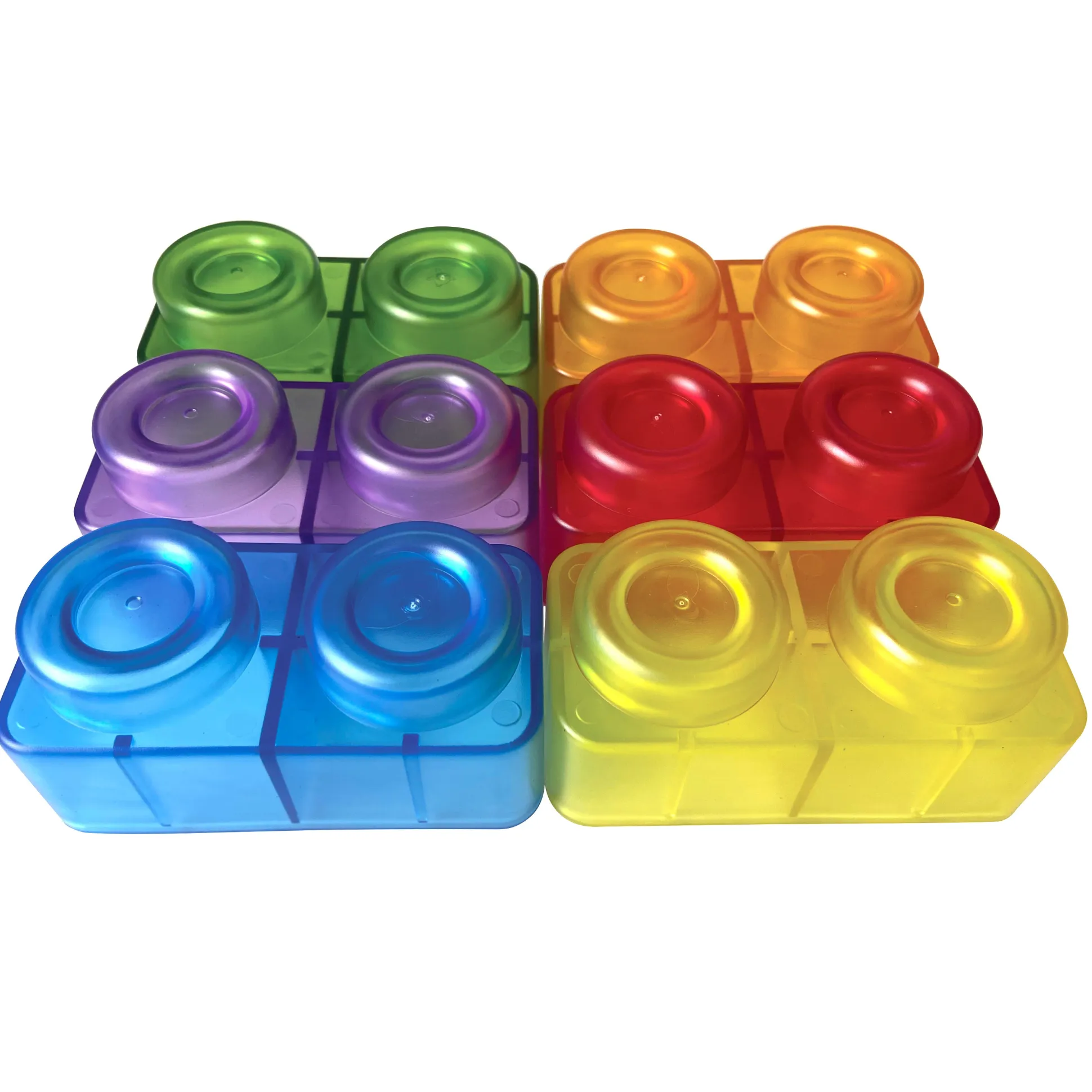 Translucent Soft Blocks | 48-Piece Lightweight Sensory Building Set