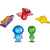 Translucent Space Counters Set | 36 Piece STEM Math Manipulatives with Astronaut, Rocket & UFO Designs