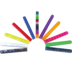 Translucent Stacking Counting Cubes | 100-Piece Interlocking Math, Sorting & Light Table Manipulative Set