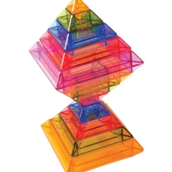 Translucent Stacking Pyramids