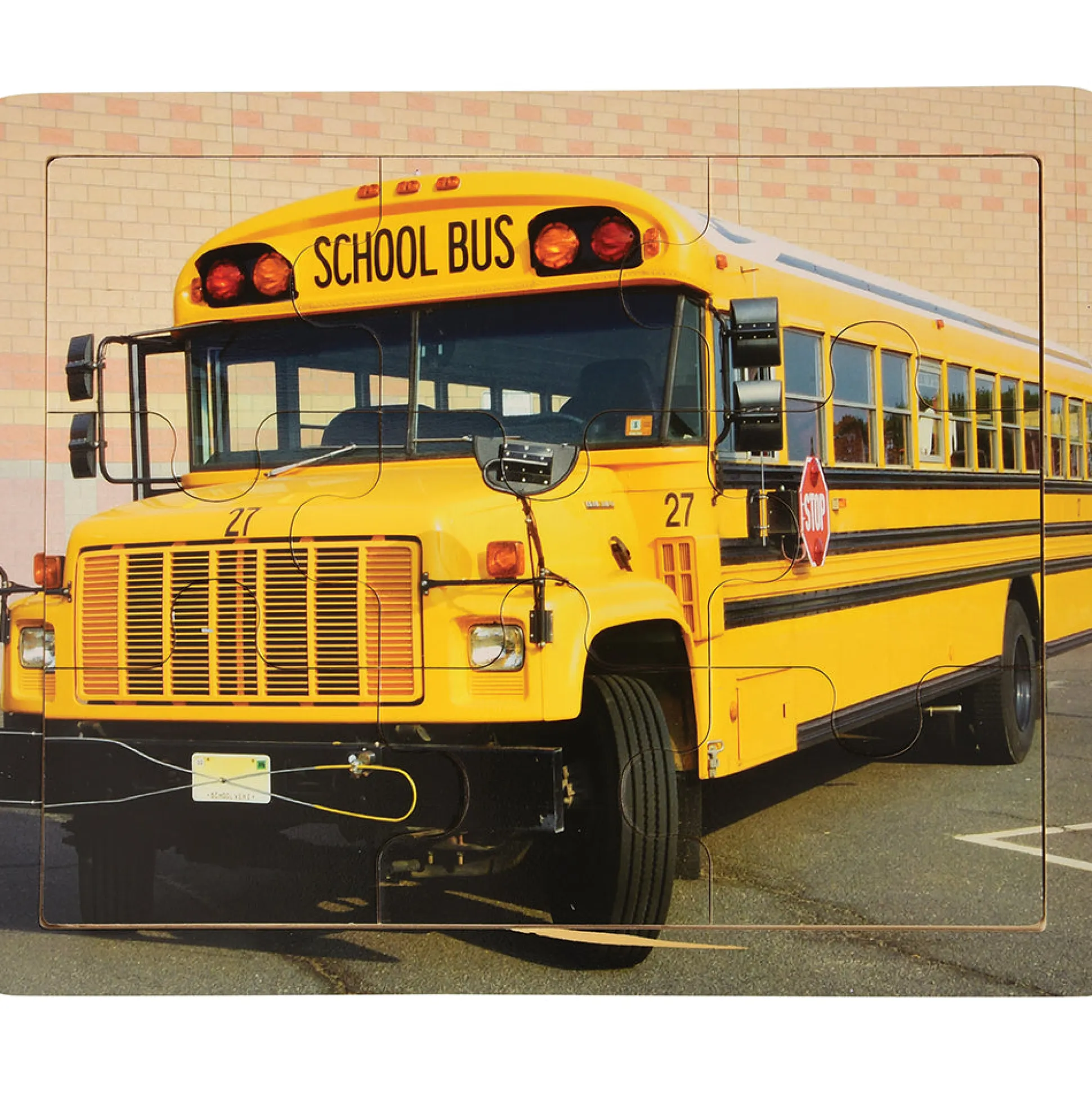Transportation Puzzle - School Bus