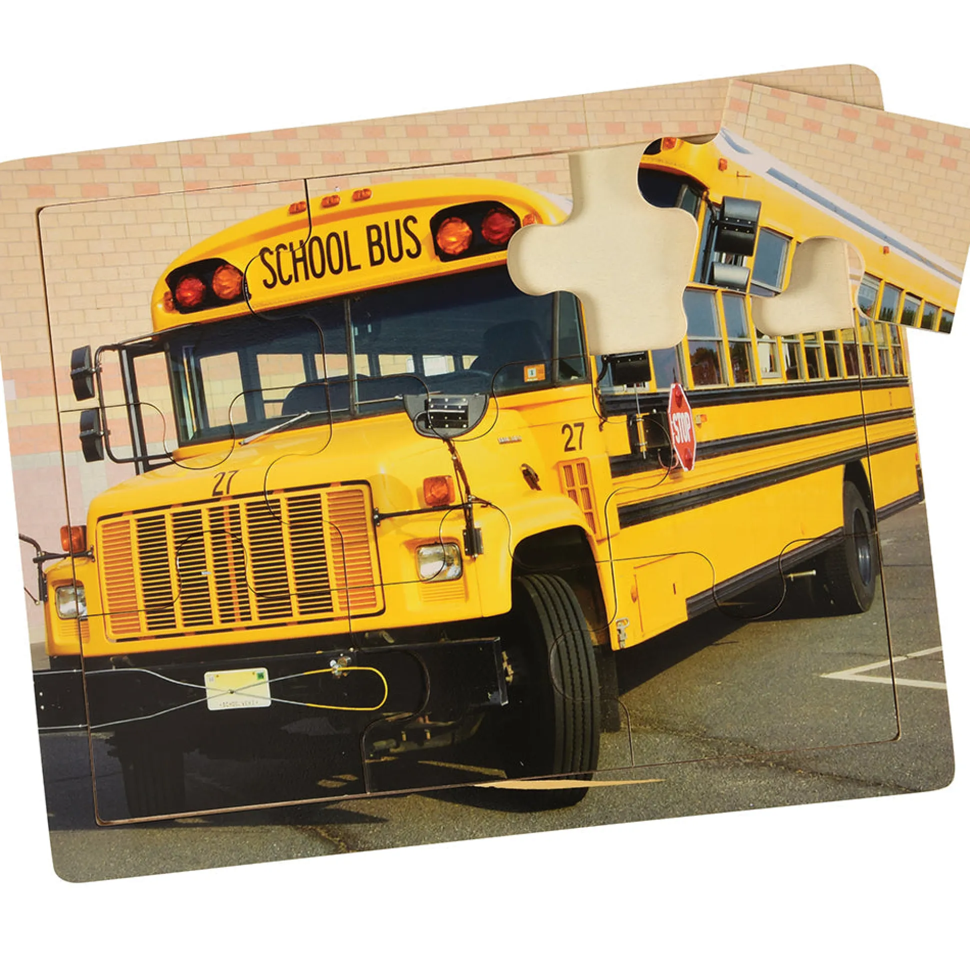 Transportation Puzzle - School Bus