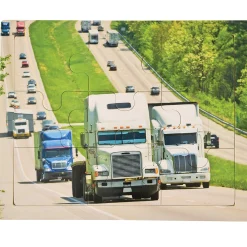 Transportation Puzzle- Semi Trucks