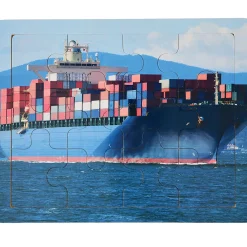 Transportation Puzzles Set