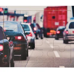Transportation Puzzles Set