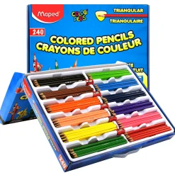 Triangle Colored Pencils | 240-Piece Set