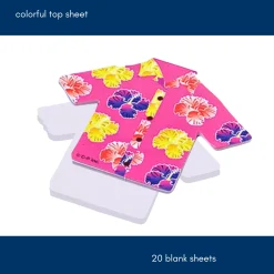 Tropical Shirt Memo Pads - Set of 12