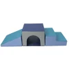 Tunnel & Ramp Soft Climber Set | 3-Piece Gross Motor PlayForms