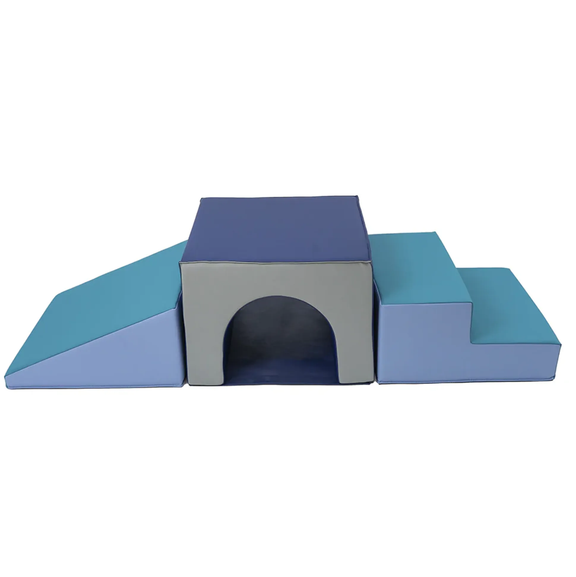 Tunnel & Ramp Soft Climber Set | 3-Piece Gross Motor PlayForms