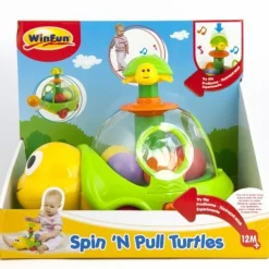 Turtle Spin & Pop Pull Along