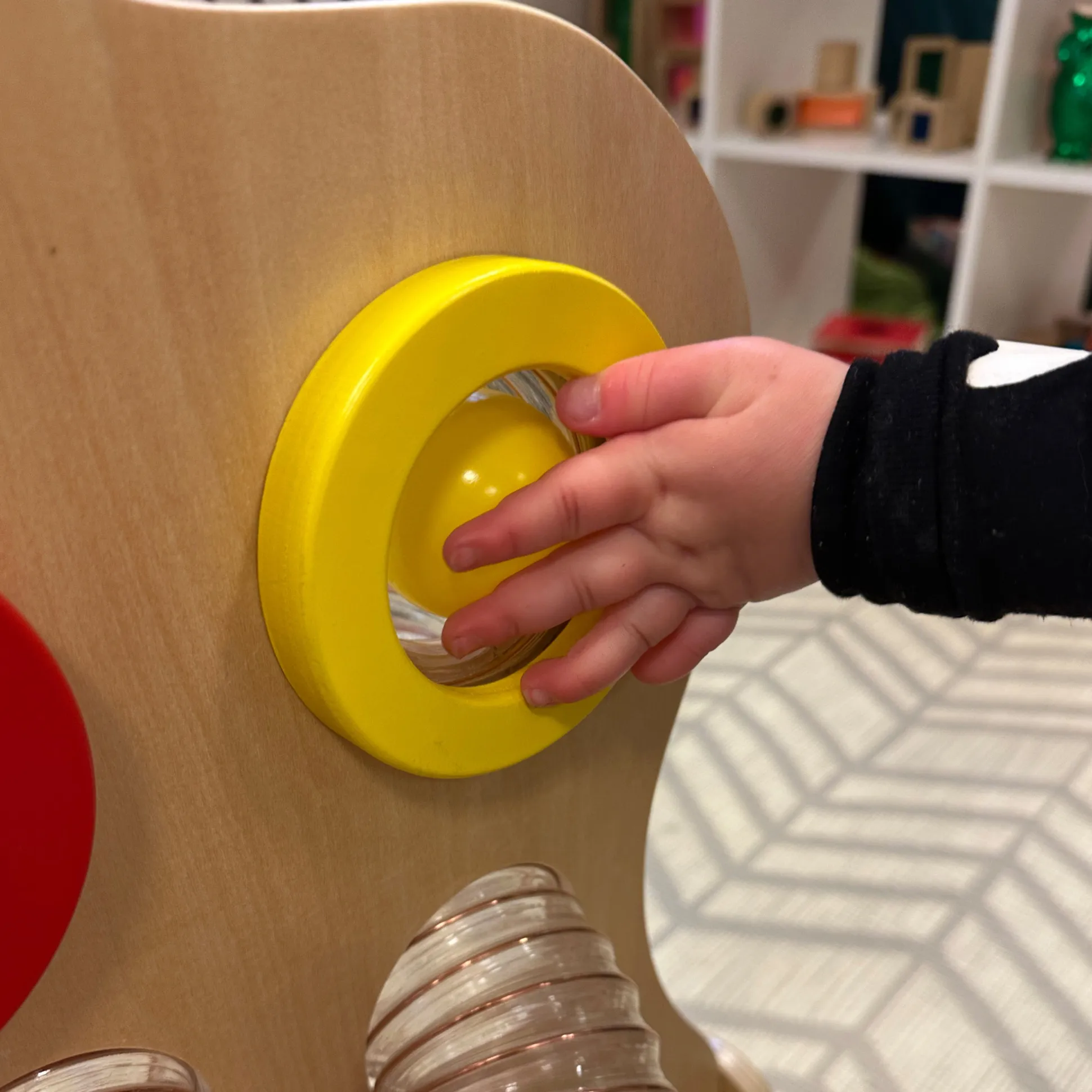 Twist and Turn Tubie Wooden Ball Drop Toy | Gross Motor, Coordination & Sensory Learning Activity