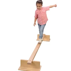 Two-Way Wooden Balance Beam | Enhance Gross Motor Skills & Focus