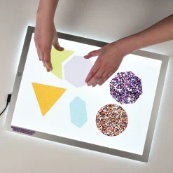 Ultra Bright LED Light Panel | 3-Setting Sensory & Color Exploration Tool