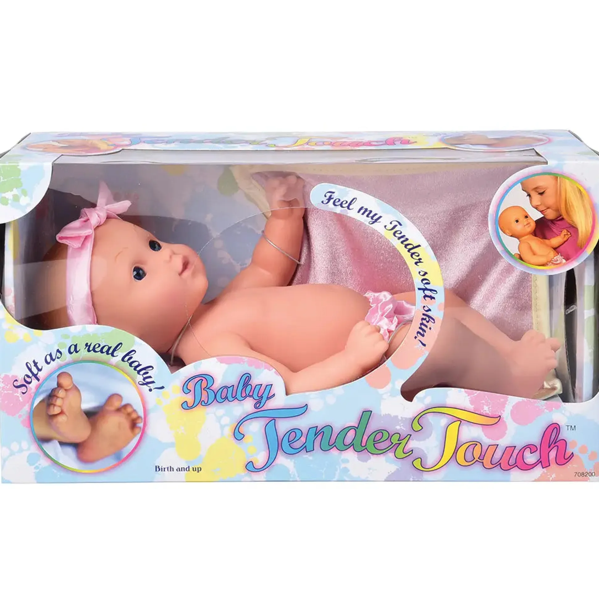 Ultra-Soft & Realistic Tender Touch Caucasian Baby Doll