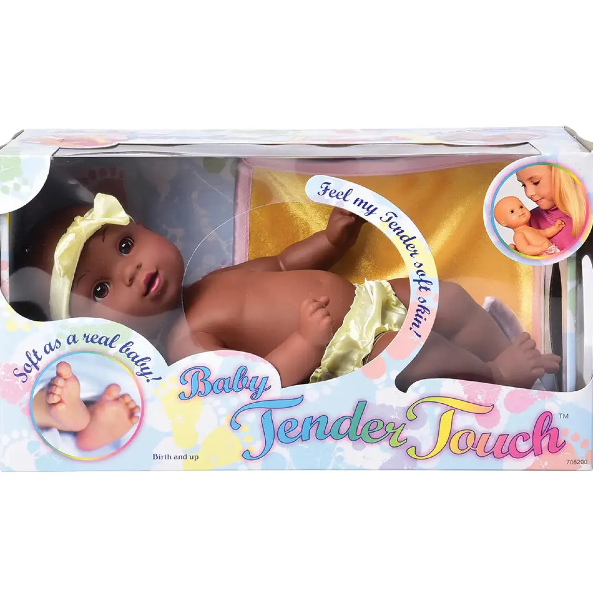 Ultra-Soft & Realistic Tender Touch African American Baby Doll