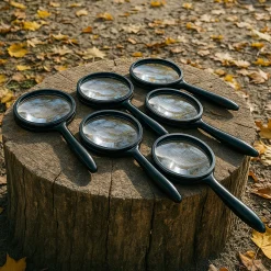 Unbreakable Bifocal Magnifying Glasses | Set of 6 with 2x/4x Zoom Lenses
