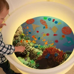 Under The Sea Sensory Play Mat for Light Tables