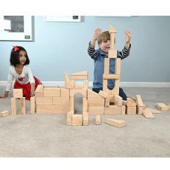 Unit Blocks | Super Saver Classroom Blocks - Set of 82 Blocks