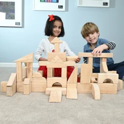 Unit Blocks | Super Saver Classroom Blocks - Set of 82 Blocks