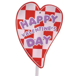 Valentine’s Day Sign on Stick