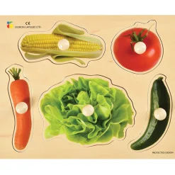Vegetables Knob Puzzle