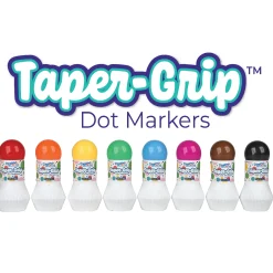 Washable Chubby Dot Markers - Set of 8